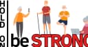 Hold on, be STRONG! logo